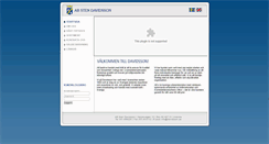 Desktop Screenshot of davidsson.se